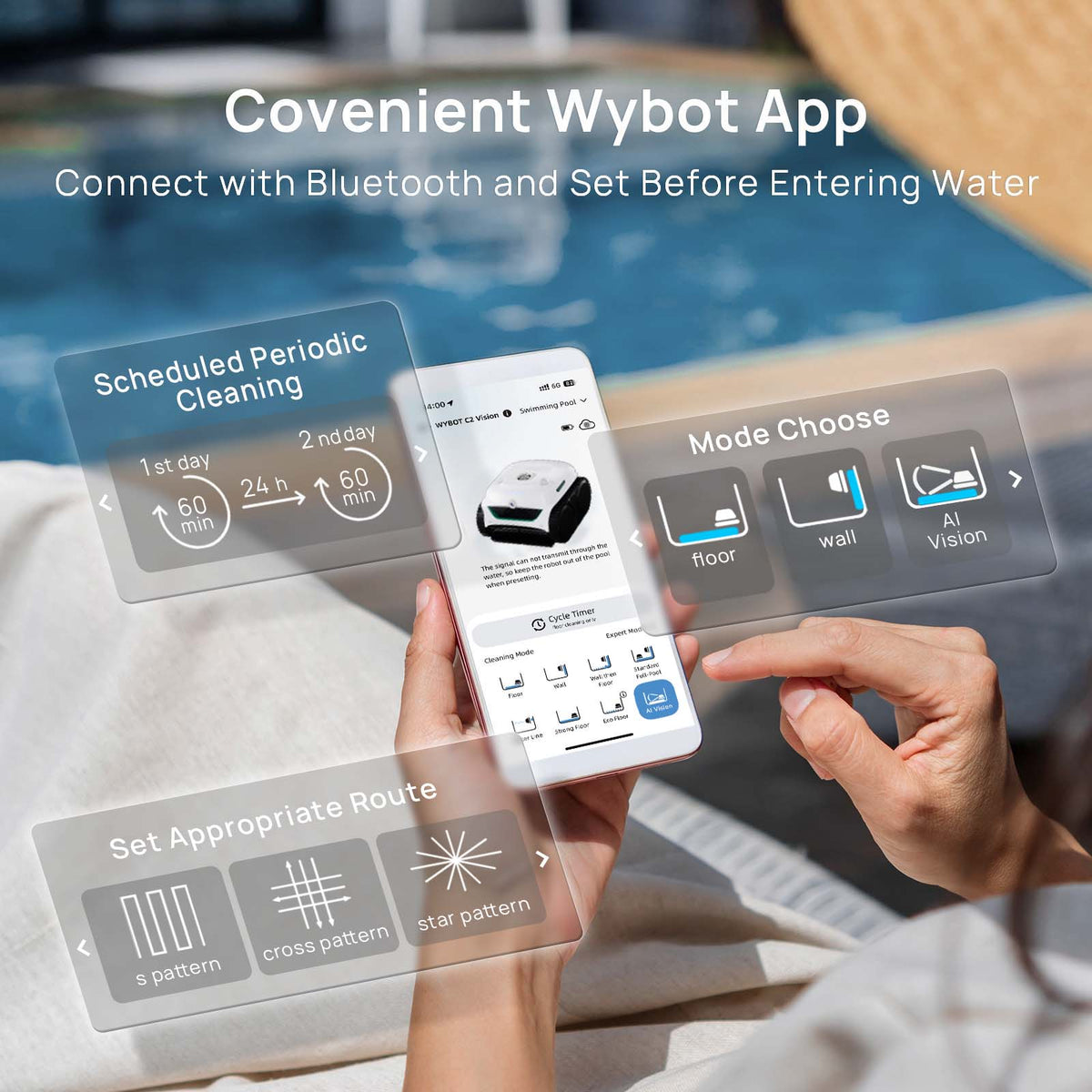 WYBOT C2 Vision Robotic Pool Cleaner - product image 18