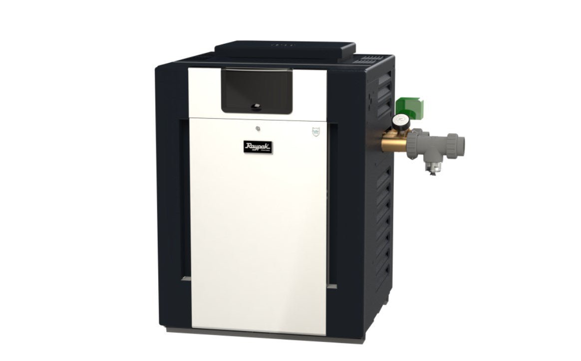 Raypak R408A Natural Gas Professional Digital Heater 0-2K' 399K BTU 013731