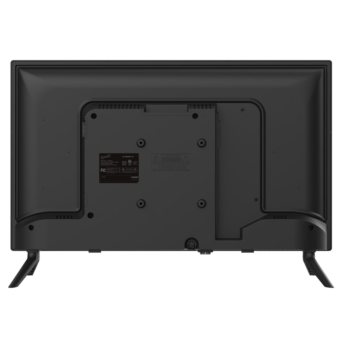 Supersonic 24-Inch 1080p DLED Smart HDTV, Google Assistant, ATSC, NTSC, HDMI, USB (SC-2450GTV)