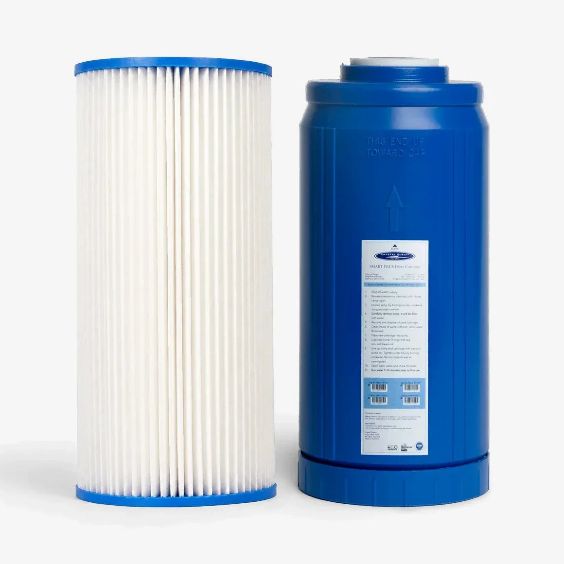 Crystal Quest Whole House RO Replacement Filter Pack, 500, 750 or 1000 GPD, Prefilter or Complete