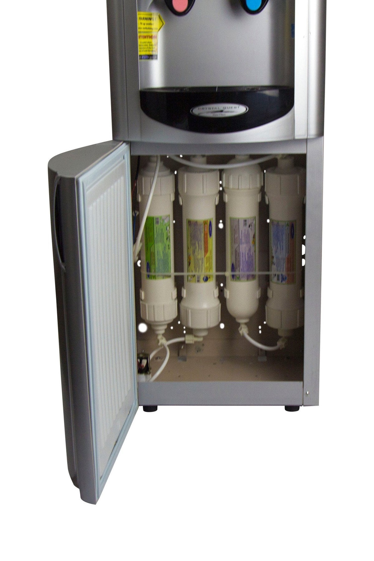 Crystal Quest Sharp Ultrafiltration Bottleless Water Cooler, Hot and Cold