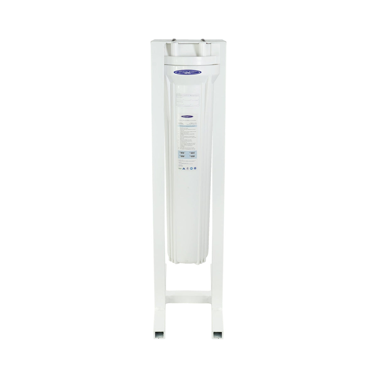 Crystal Quest Mini Whole House Water Filter, SMART Series, 3-6 GPM