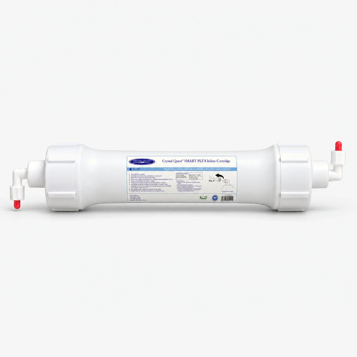 Crystal Quest SMART Inline Filter Cartridge for Reverse Osmosis and Water Coolers