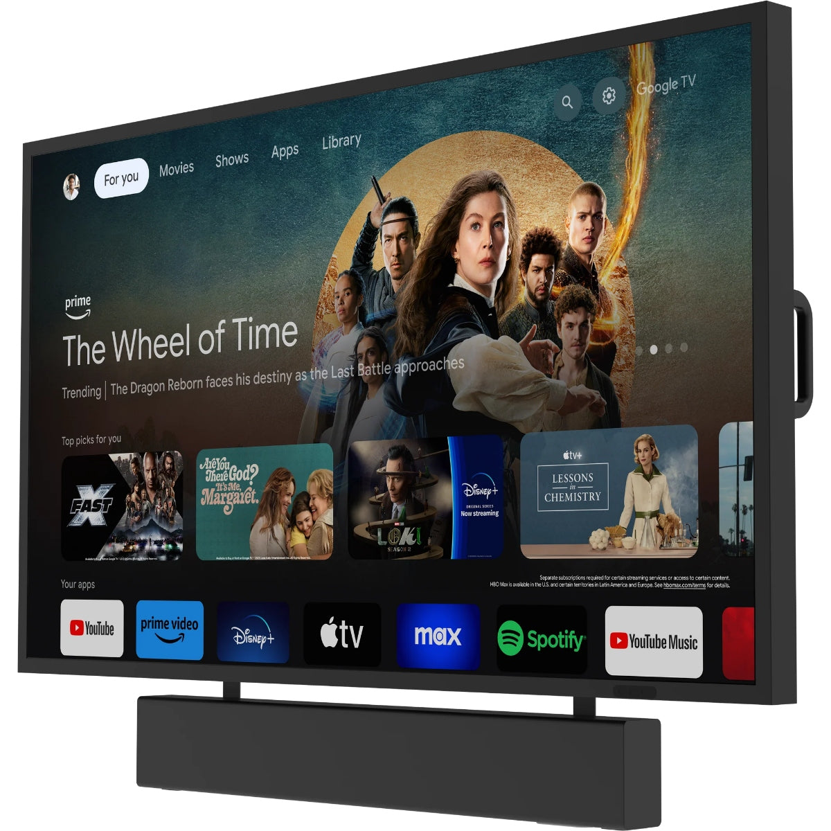 Skyworth Clarus Outdoor PS1 Series 65-Inch 4K UHD LED Google TV, HDR10, Dolby Vision, Built-In Soundbar