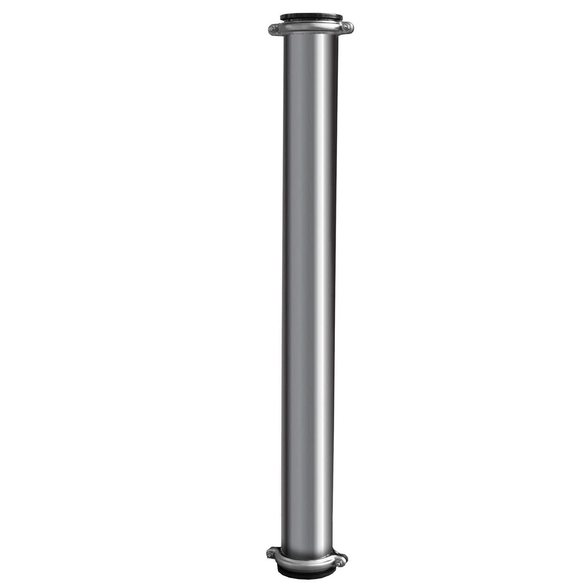 Crystal Quest Stainless Steel Membrane Pressure Vessel, 4" x 40", 3/4" FNPT Feed and Permeate (CQE-PT-03465)