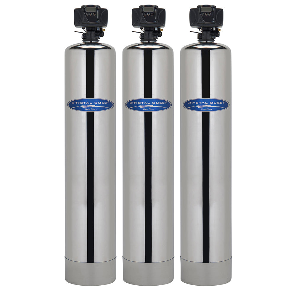 Crystal Quest SMART High Flow Whole House/Commercial Water Filter, 3+ Bathrooms
