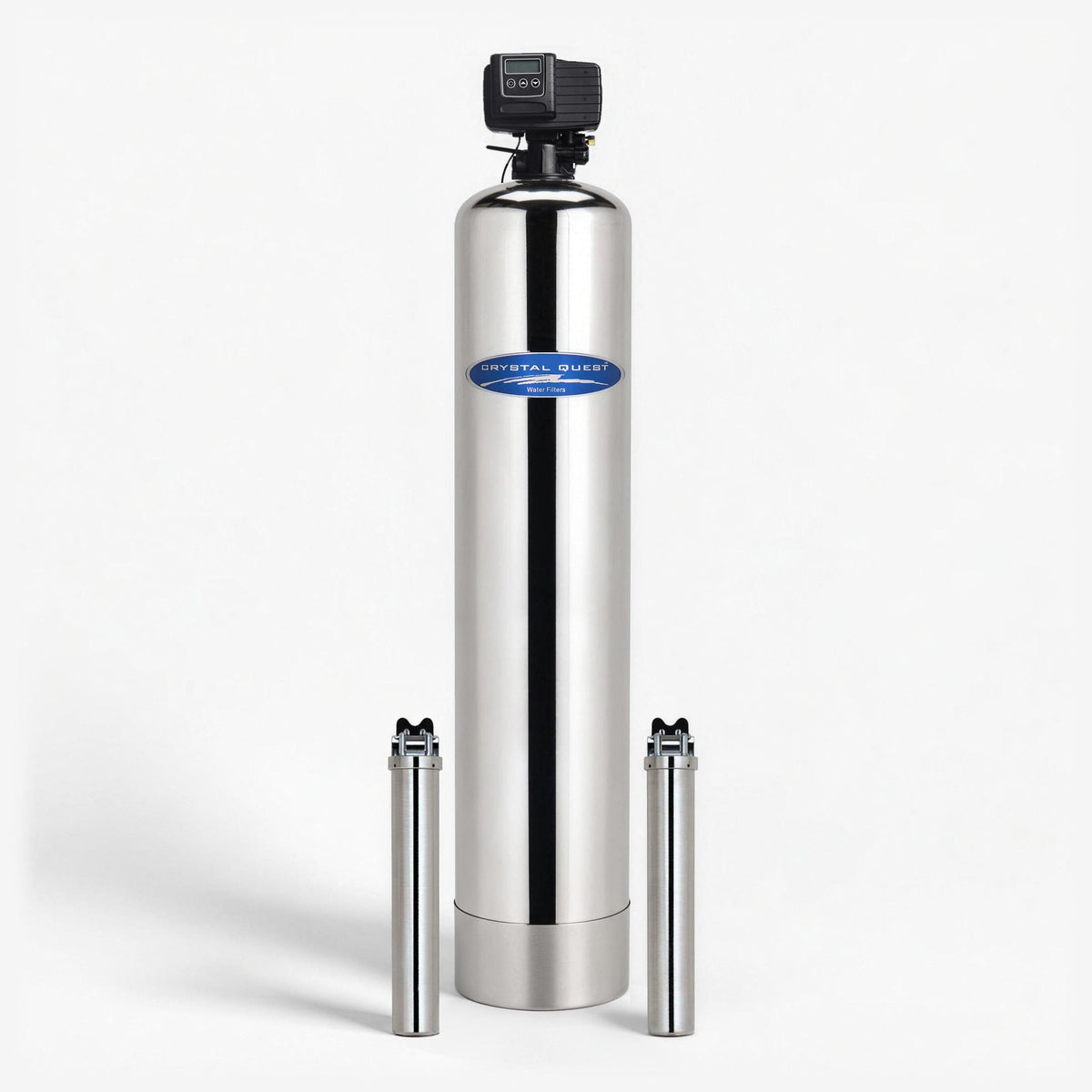 Crystal Quest Acid Neutralizing Whole House Water Filter, Calcium Carbonate Media