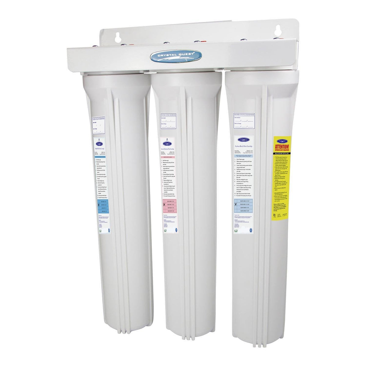 Crystal Quest Mini Whole House Water Filter, Arsenic Removal, 2-4 GPM, 1-2 People