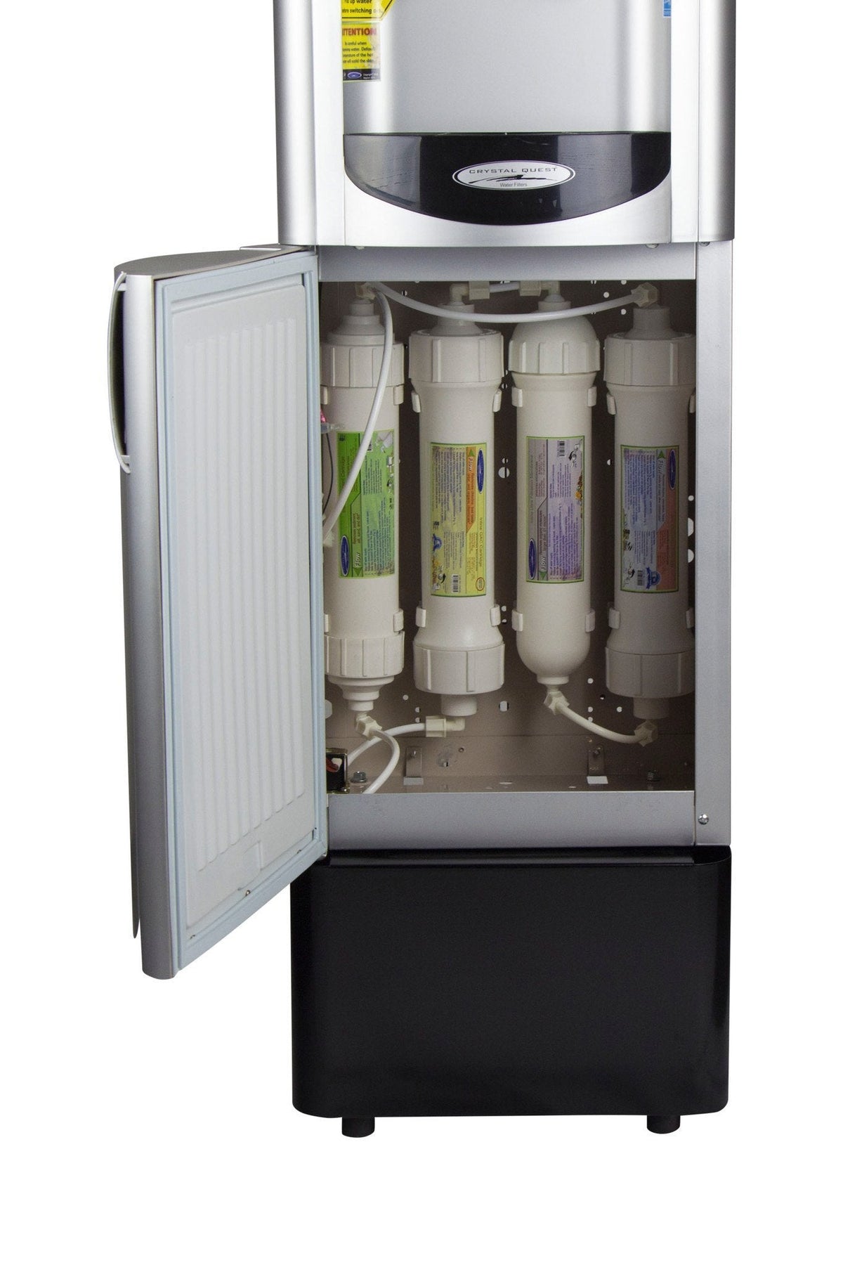 Crystal Quest Turbo Ultrafiltration Bottleless Water Cooler, Hot and Cold