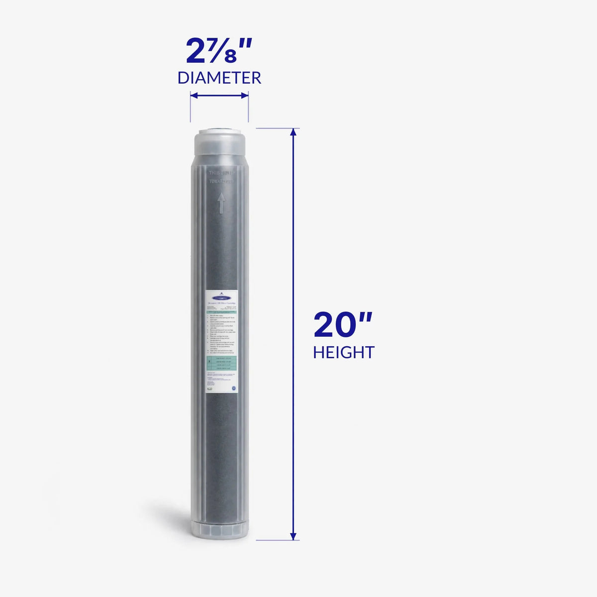 Crystal Quest Ultra High Purity Mixed Bed DI Resin Cartridge