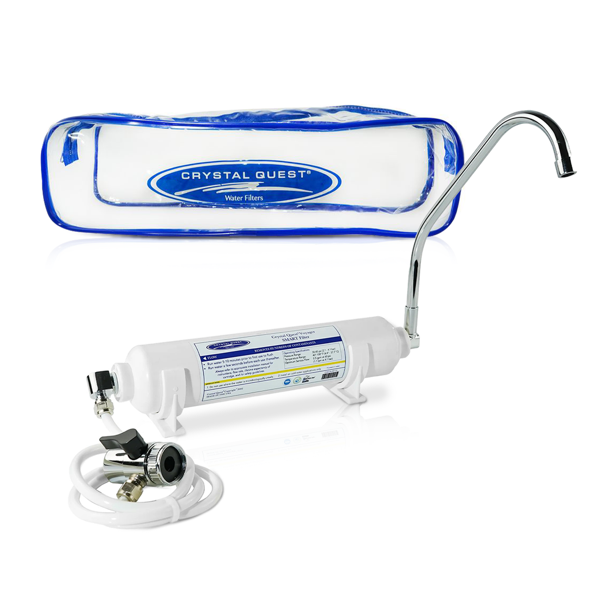 Crystal Quest Voyager Countertop Water Filtration System