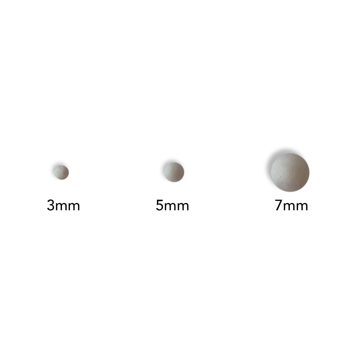 Crystal Quest White Ceramic Balls, Filtration Media, Per Pound