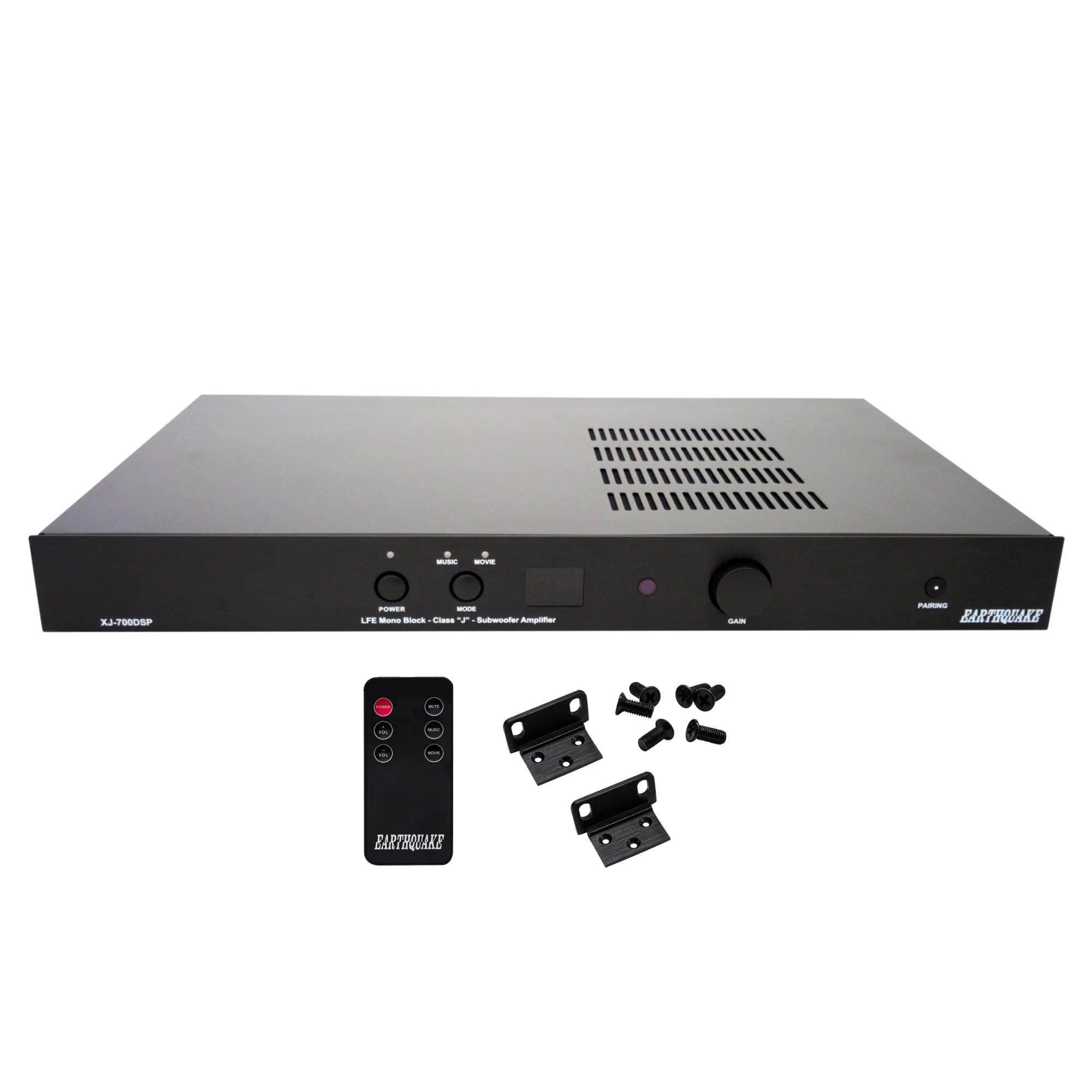 Earthquake Sound XJ-700DSP Class J 700W LFE Mono Subwoofer Amplifier Built-in App Controlled DSP