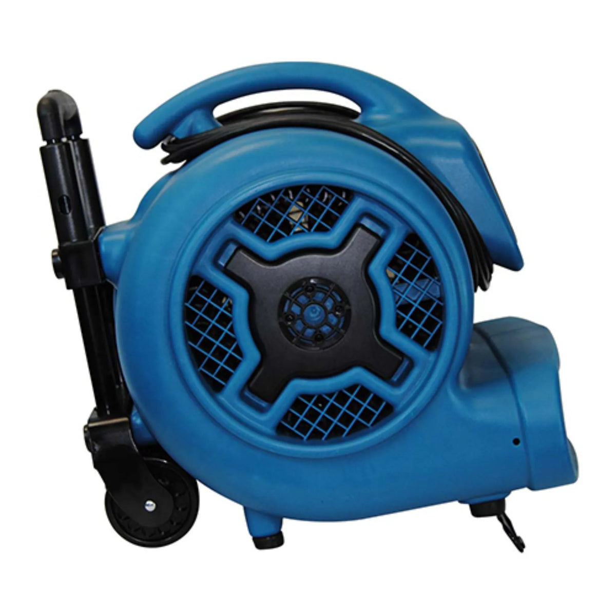 XPOWER 1 HP air mover with handle P-830H - 20-degree kickstand position
