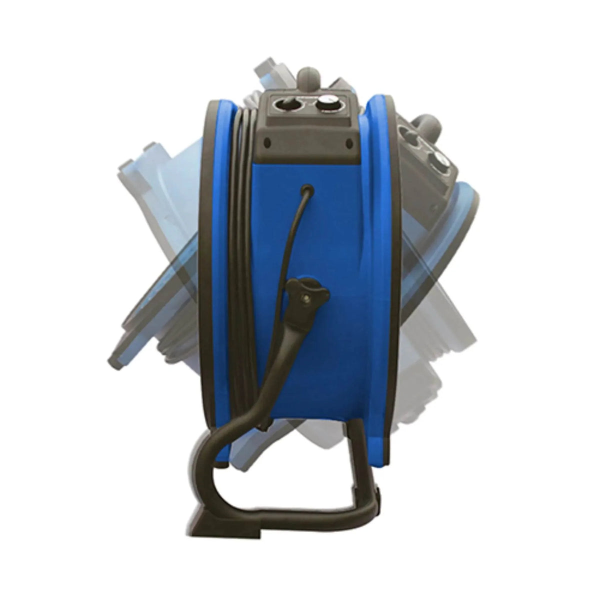 XPOWER high-temp axial fan air mover X-35AR - 360-degree rotation