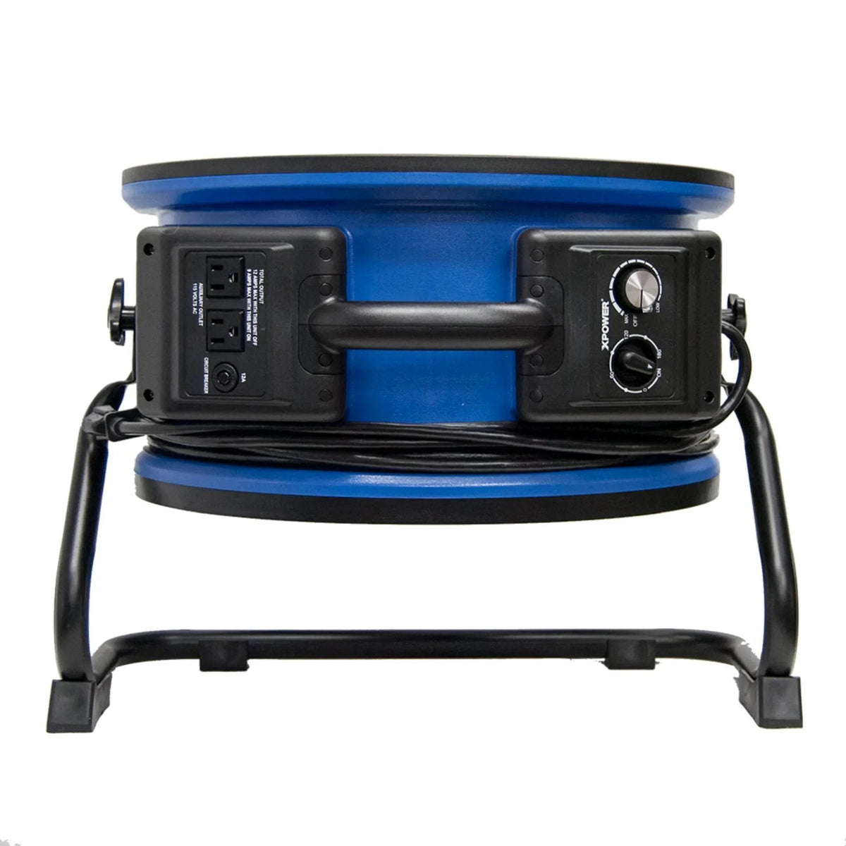 XPOWER high-temp axial fan air mover X-48ATR - top view