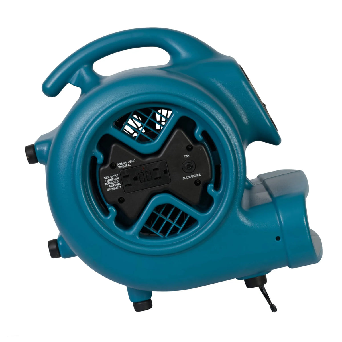 XPOWER air mover X-600A - 20 degree kickstand position