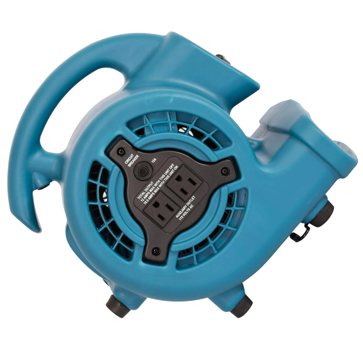 XPOWER Mighty mini air mover P-80 - left view, 45 degree position