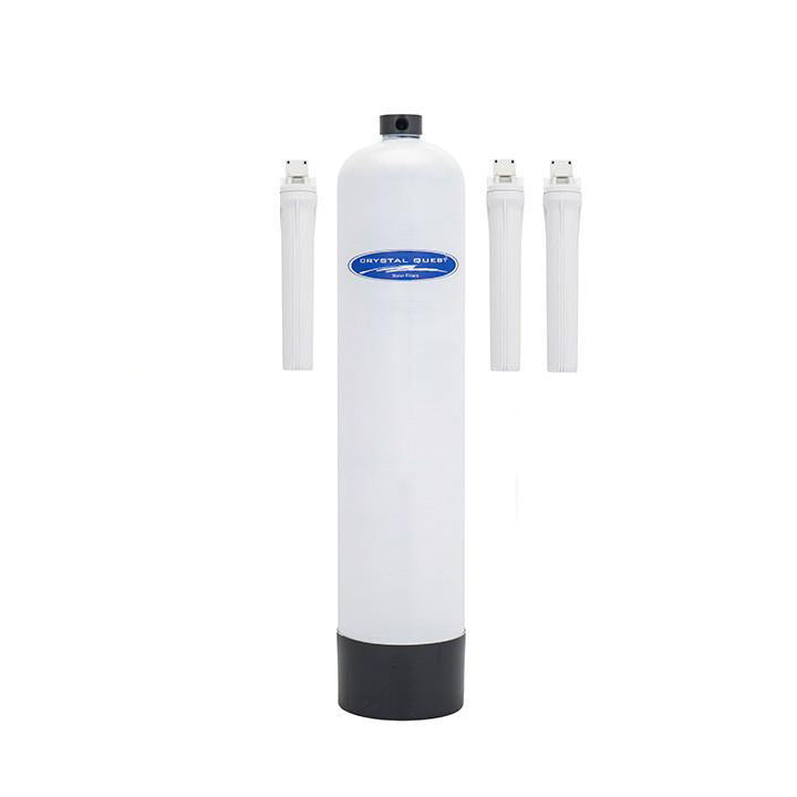 Crystal Quest Salt-Free Whole House Water Conditioner, 1.5 or 2.0 Cu. Ft.
