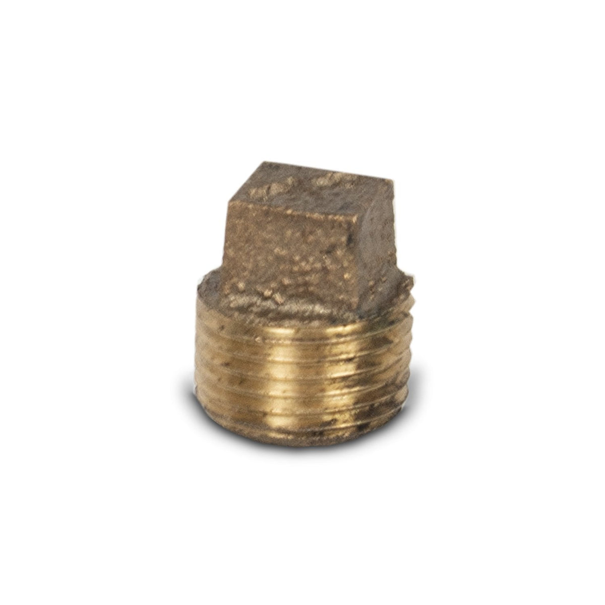 Crystal Quest 2.5" Stainless Steel Housing Brass End Plug, 3/8" FNPT (CQE-PT-03315)