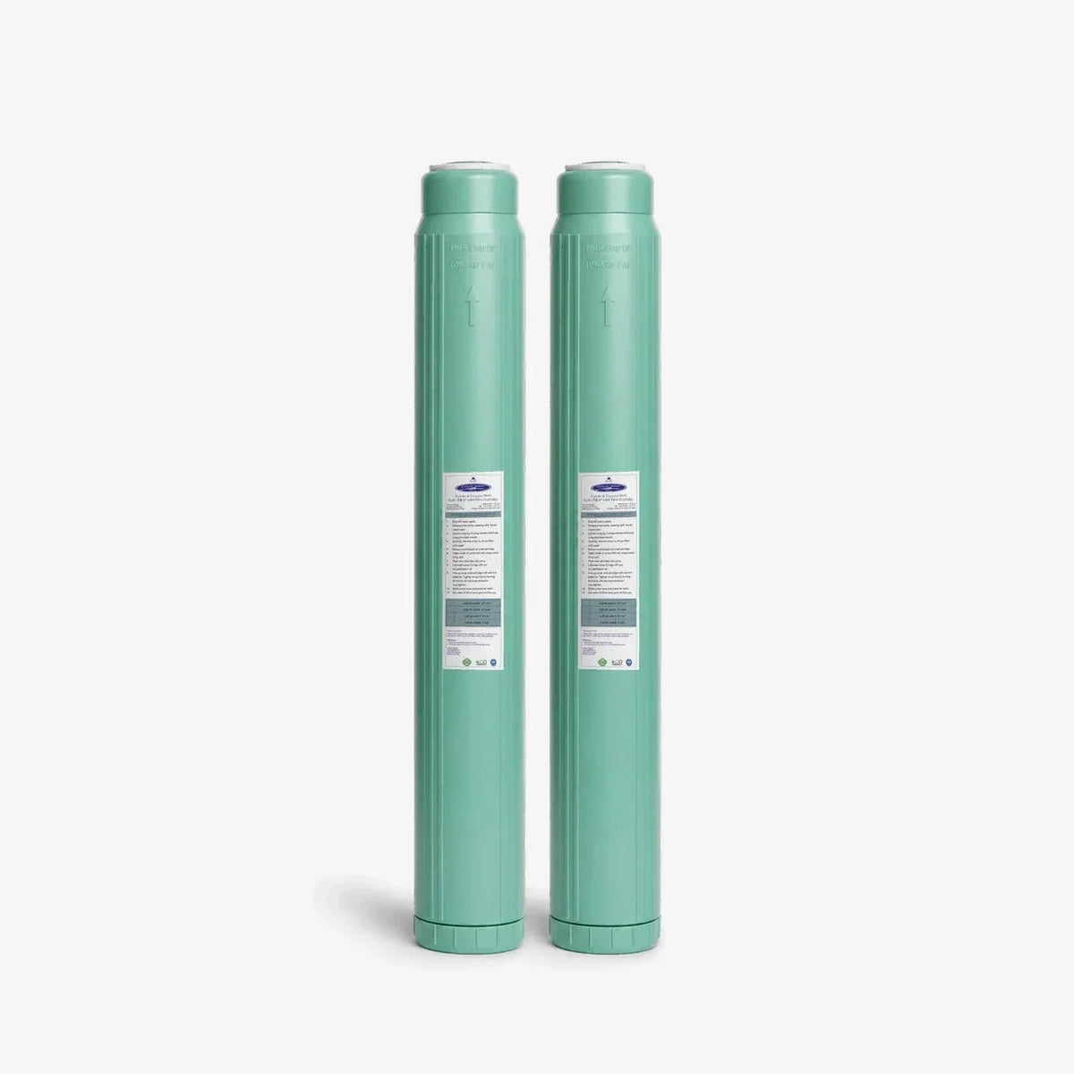 Crystal Quest Calcite & Coconut Shell GAC Replacement Filter Cartridge, 0.5 to 6 GPM