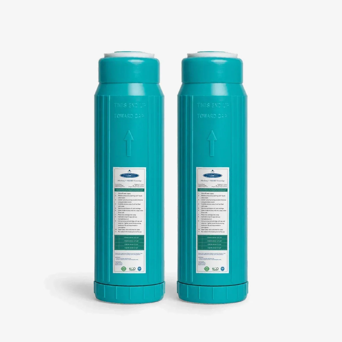 Crystal Quest Alkalize, Mineralizer & Oxidation + SMART Replacement Filter Cartridge