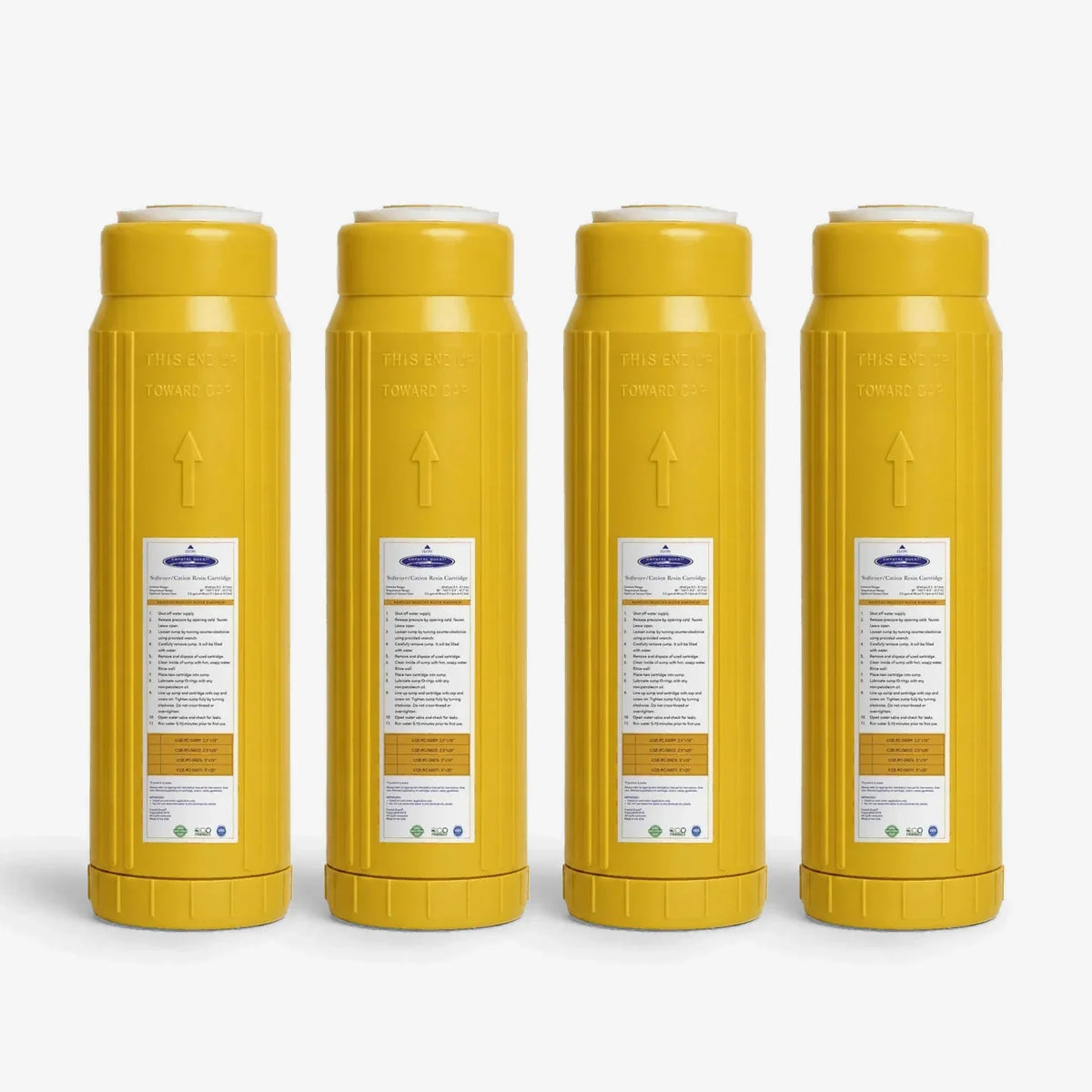 Crystal Quest Cation Resin Water Softening Filter Cartridge