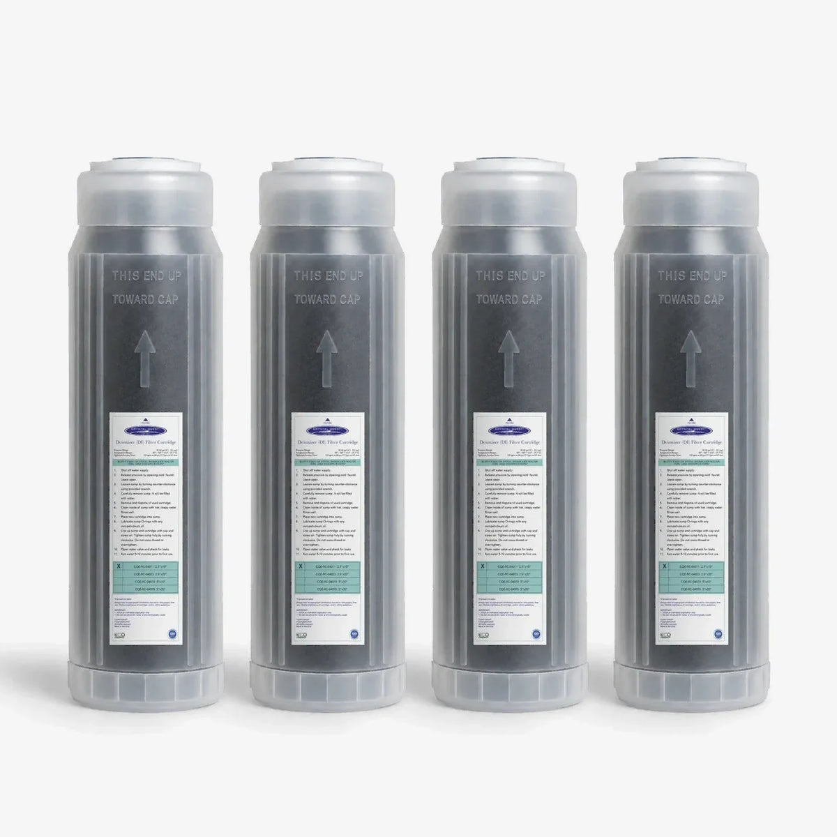 Crystal Quest Ultra High Purity Mixed Bed DI Resin Cartridge