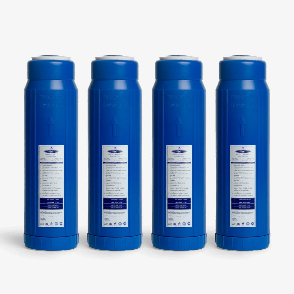 Crystal Quest SMART Replacement Filter Cartridge, Multi-Stage, Plus, Ultra or Ultimate