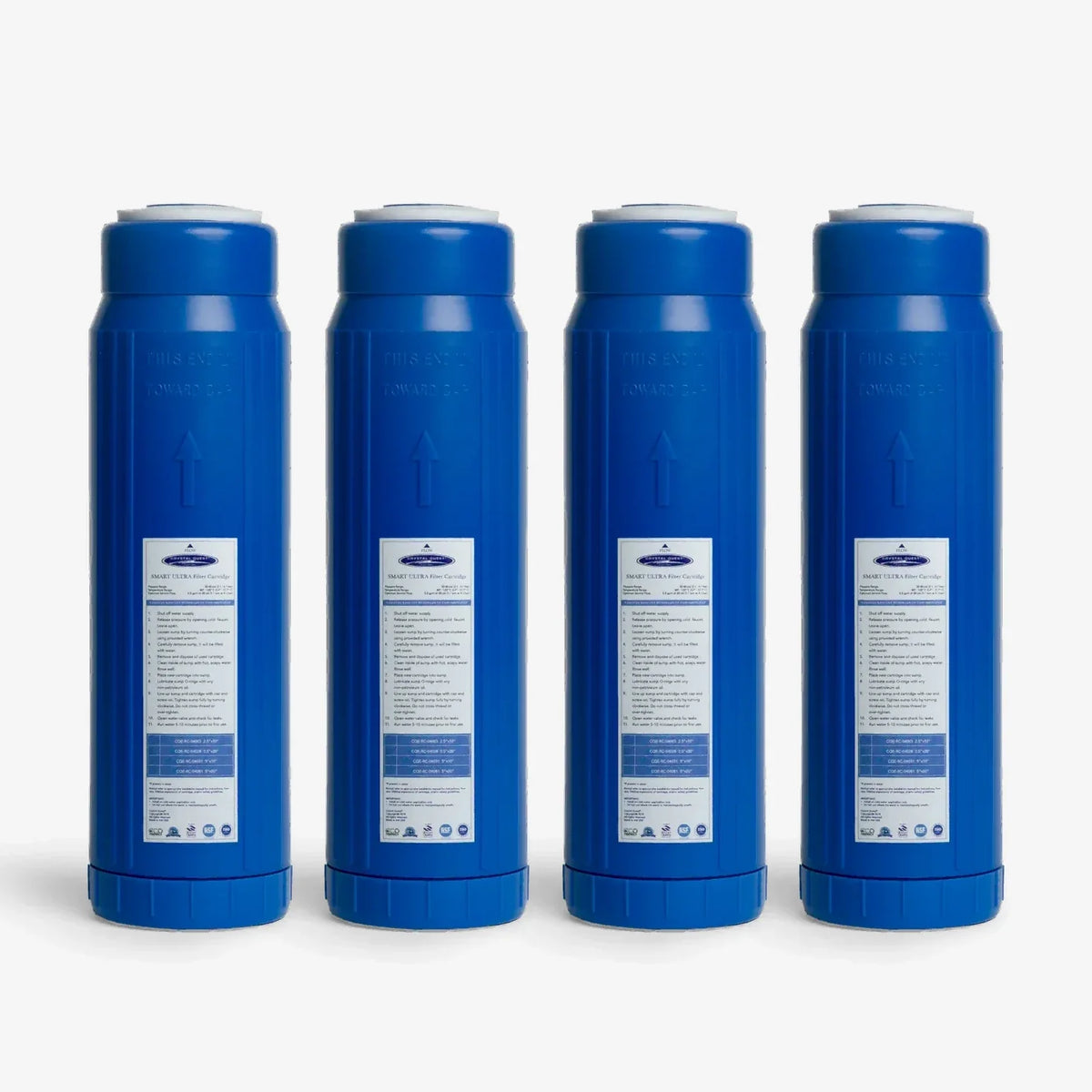 Crystal Quest SMART Replacement Filter Cartridge, Multi-Stage, Plus, Ultra or Ultimate