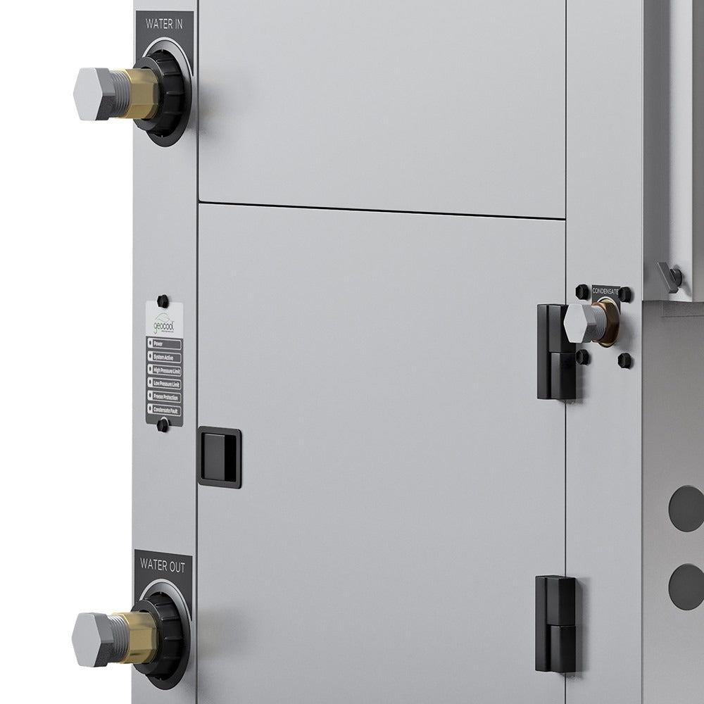 MRCOOL GeoCool 24K BTU, 2 Ton, Vertical Two-Stage CuNi Coil Right Return w/ Desuperheater (GCHPV024TGTANDR)