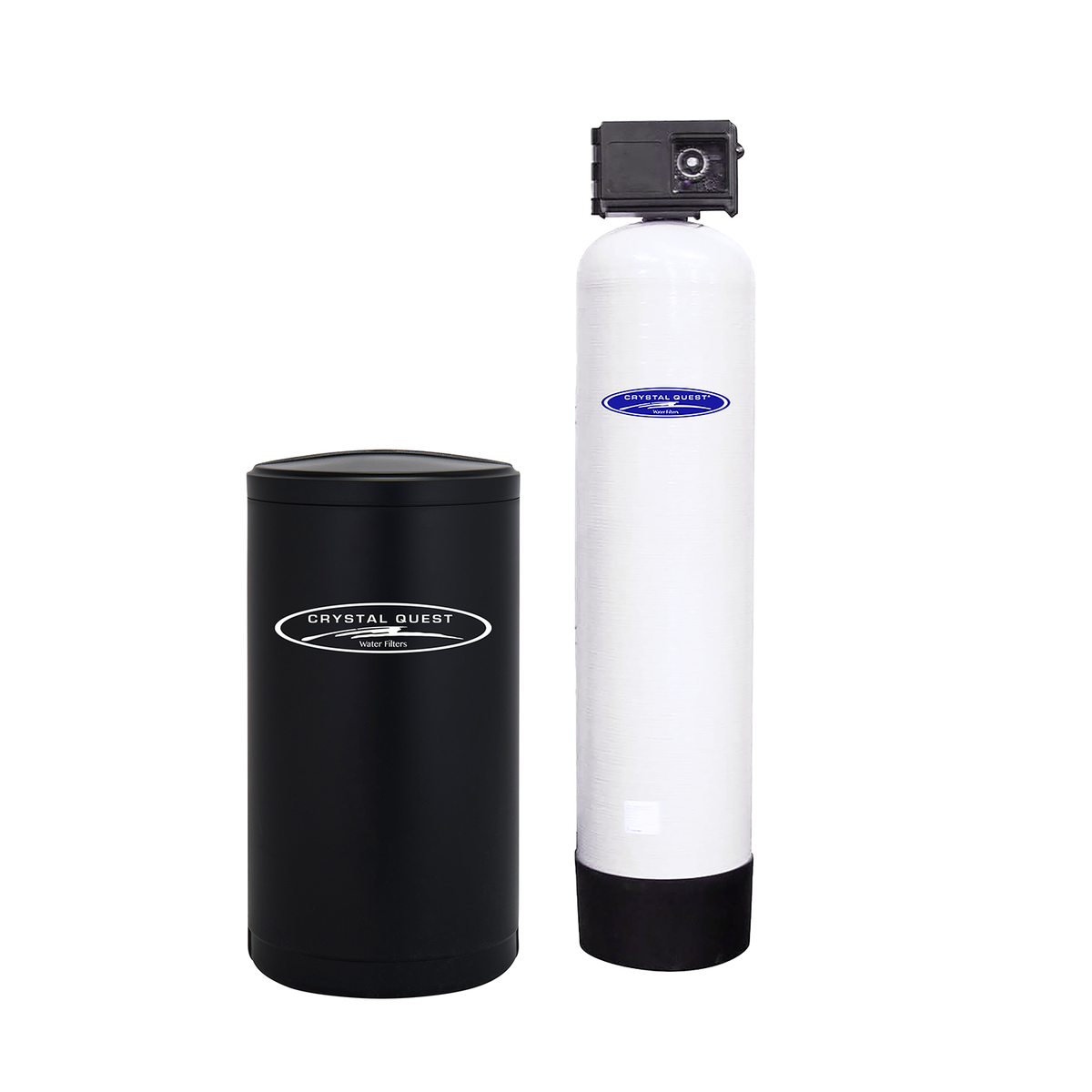 Crystal Quest Commercial Water Softener System, 90,000 Grains, 3 cu. ft., 15 GPM (CQE-CO-02043)