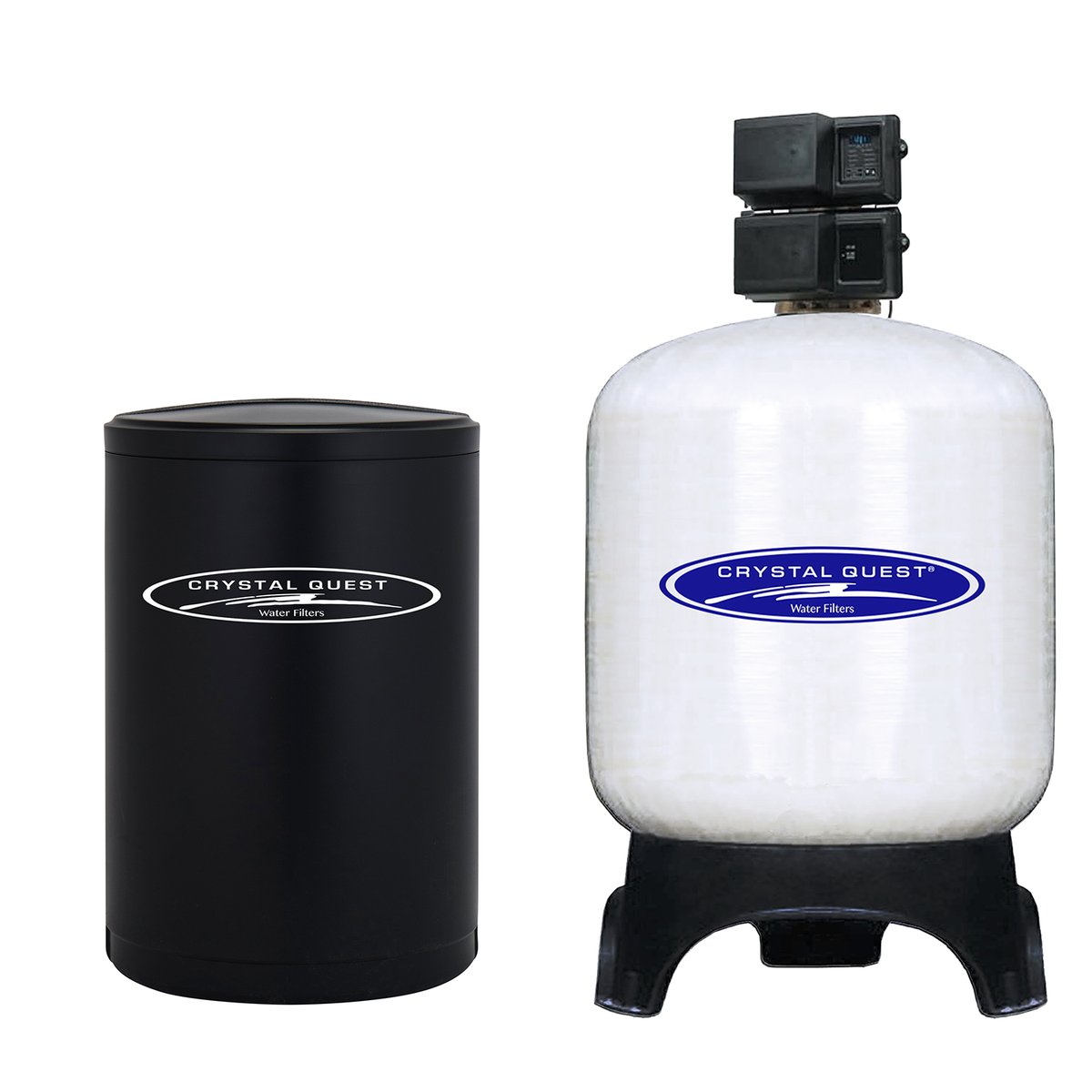 Crystal Quest Commercial Water Softener System, 1,200,000 Grains, 40 cu. ft., 245 GPM (CQE-CO-02050)
