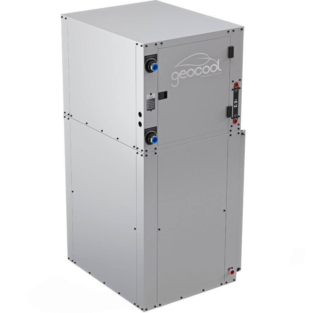 MRCOOL GeoCool 36K BTU, 3 Ton, Downflow Two-Stage CuNi Coil Right w/Heater (GCHPD036TGTANDR)