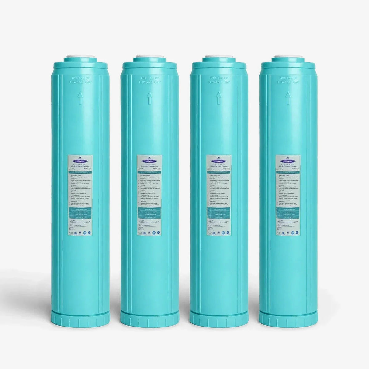 Crystal Quest GAC Filter Cartridge, Coconut Shell Granular Activated Carbon