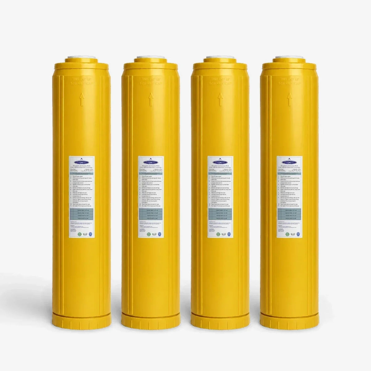 Crystal Quest Phosphate & Coconut Shell GAC Replacement Filter Cartridge, Scale Inhibitor