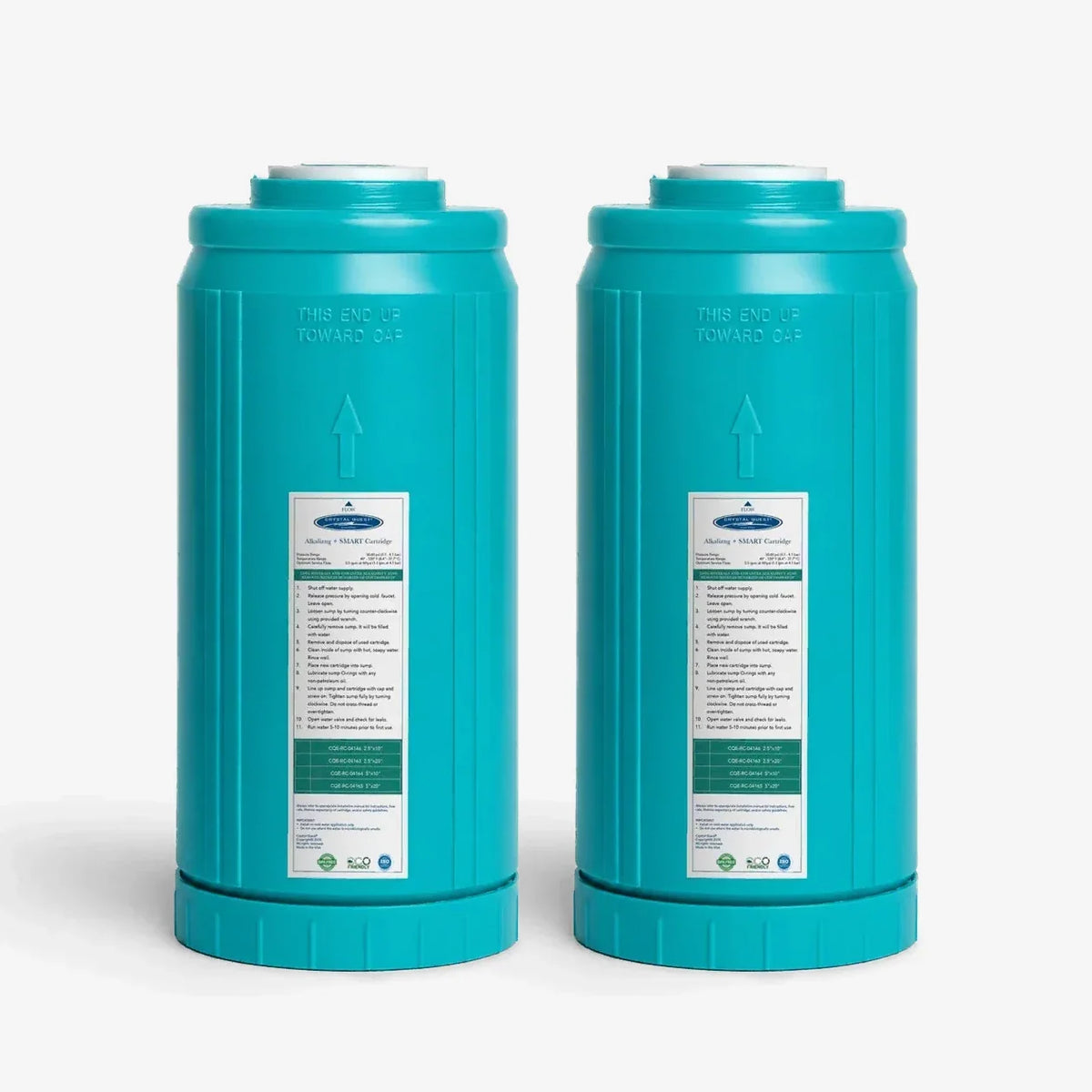 Crystal Quest Alkalize, Mineralizer & Oxidation + SMART Replacement Filter Cartridge