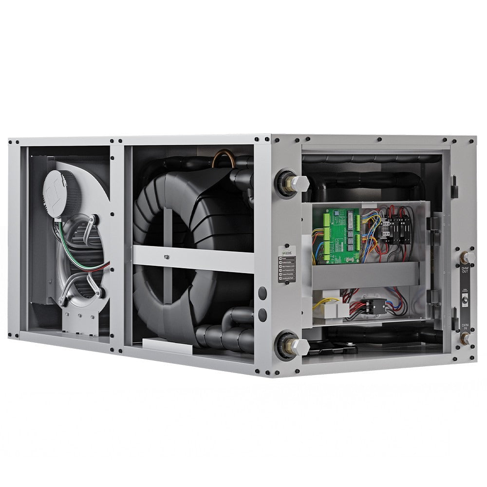 MRCOOL GeoCool 48K BTU, 4 Ton, Horizontal Two-Stage CuNi Coil Left Return w/ Desuperheater (GCHPH048TGTANDL)
