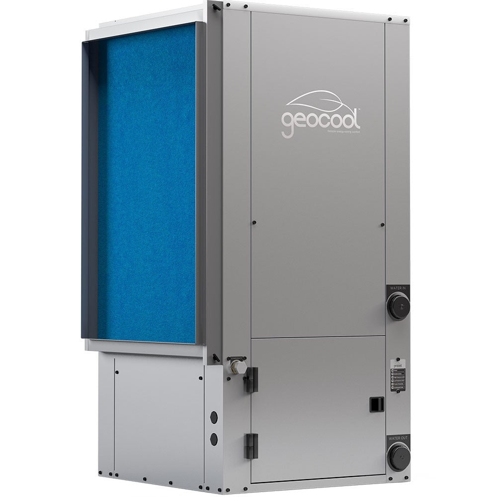 MRCOOL GeoCool 48K BTU, 4 Ton, Vertical CuNi Coil Left Return w/ Desuperheater (GCHPV048TGTANDL)