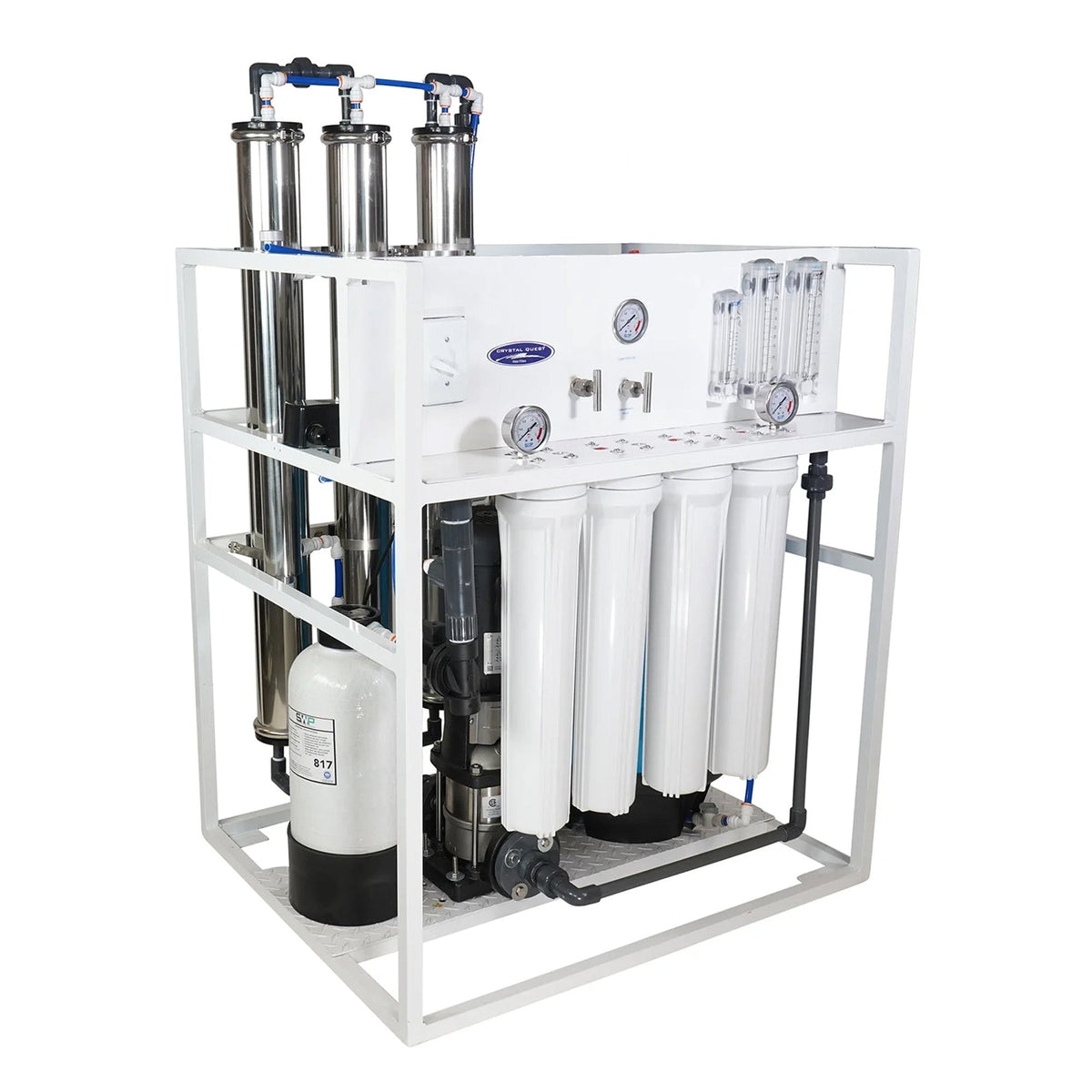 Crystal Quest Medical Mid-Flow Reverse Osmosis System, 500–7000 GPD