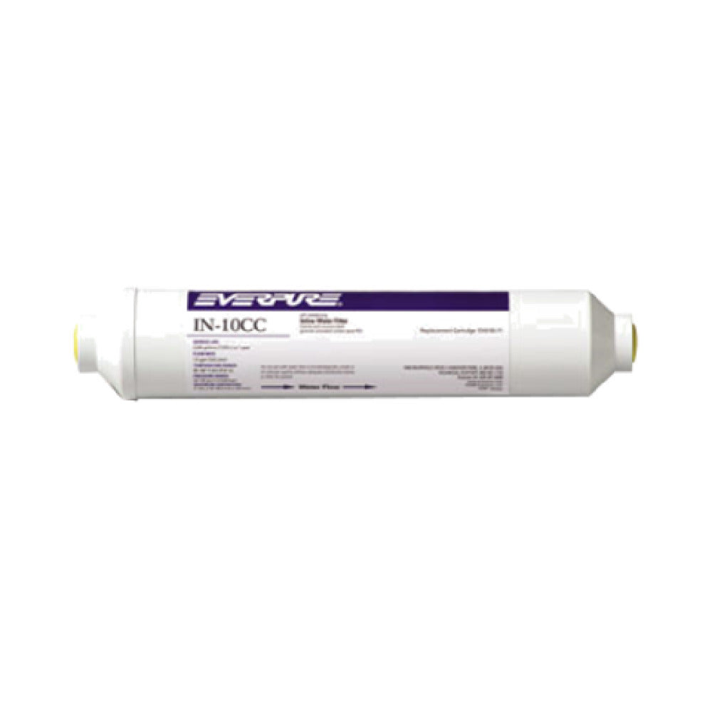 Everpure EV910071 IN-10 CC Inline Filter with (1) IN-10 CC 10 Inches Cartridges