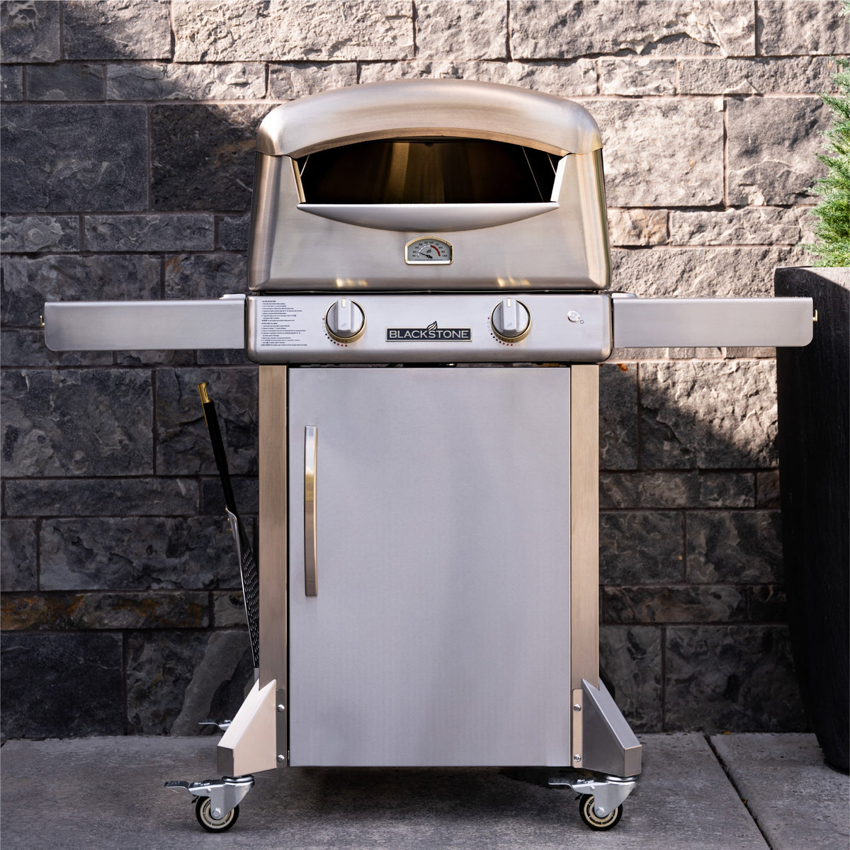Blackstone Select Propane Pizza Oven with Cabinet, 16" Rotating Stone