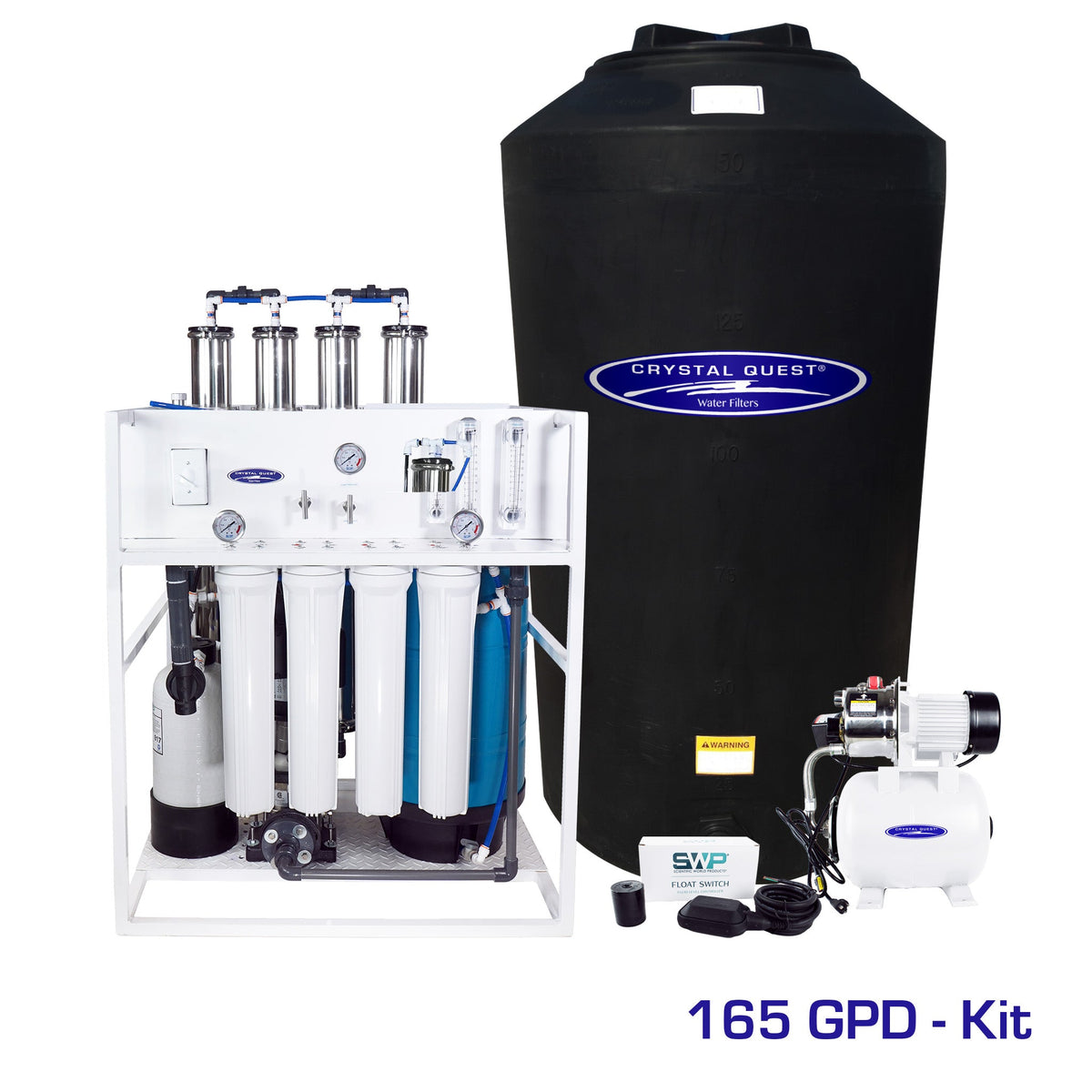 Crystal Quest Medical Mid-Flow Reverse Osmosis System, 500–7000 GPD