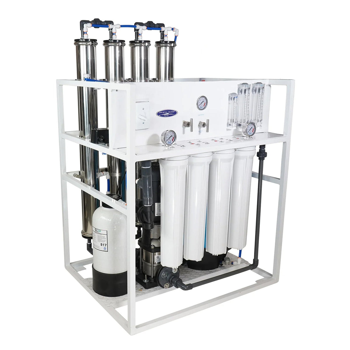 Crystal Quest Medical Mid-Flow Reverse Osmosis System, 500–7000 GPD