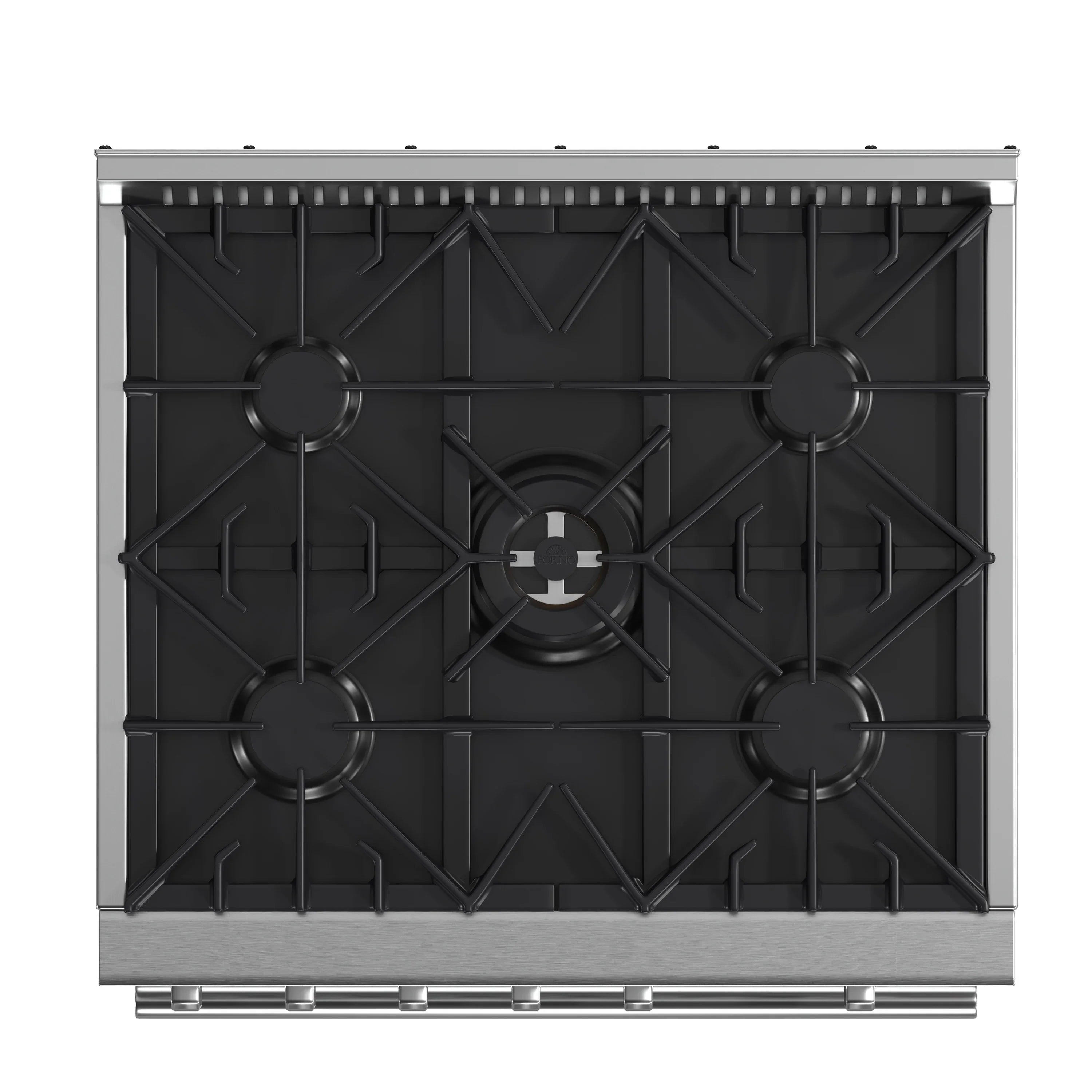 Forno Giovanni 30-inch Gas Range with 5 Gas Burners, 4.32 cu.ft. Convection Gas Oven with Temperature Gauge in Stainless Steel (FFSGS6274-30)