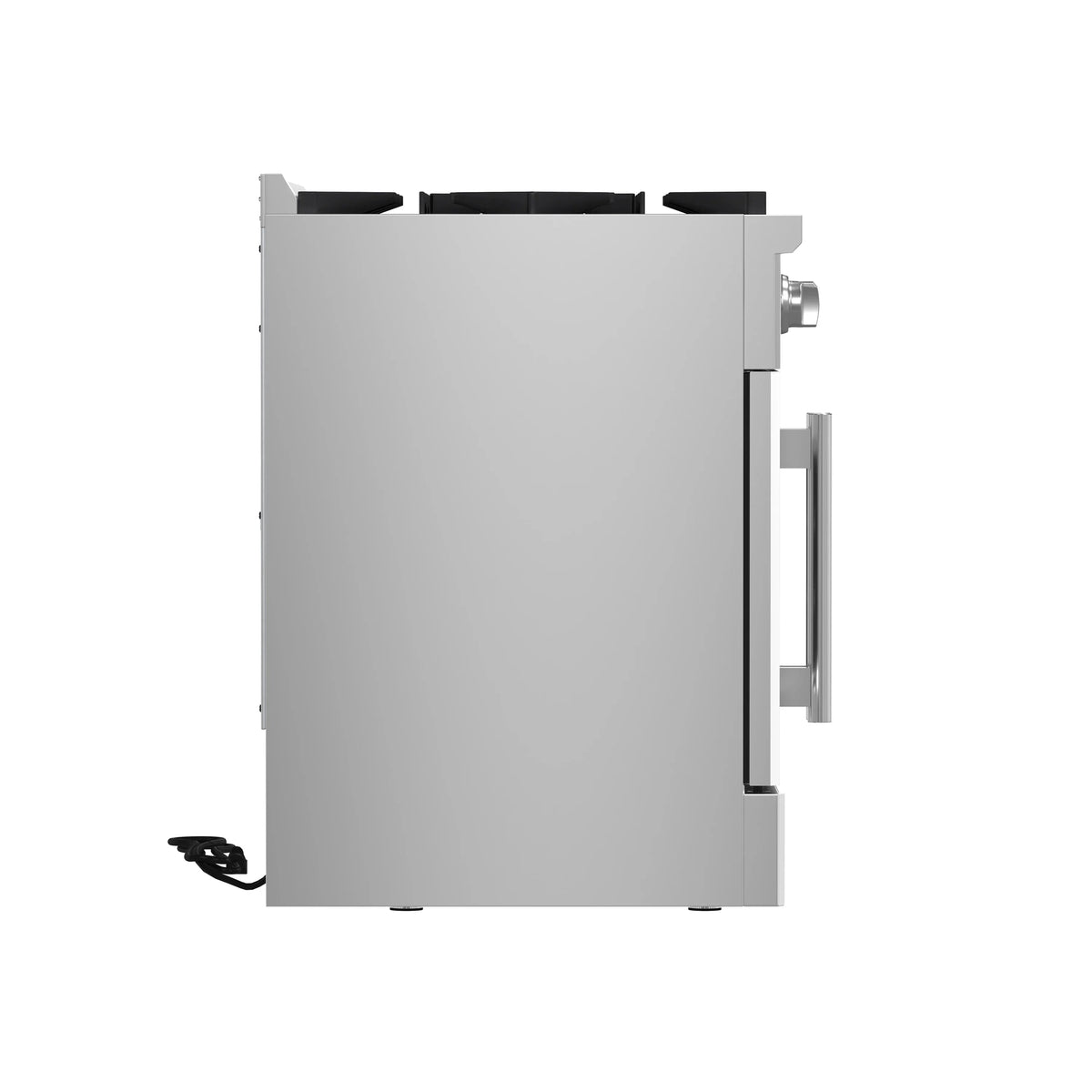Forno 5-Piece Appliance Package - 30-inch Gas Range, Hood, Refrigerator, Dishwasher and 30-Inch Microwave Oven in Stainless Steel