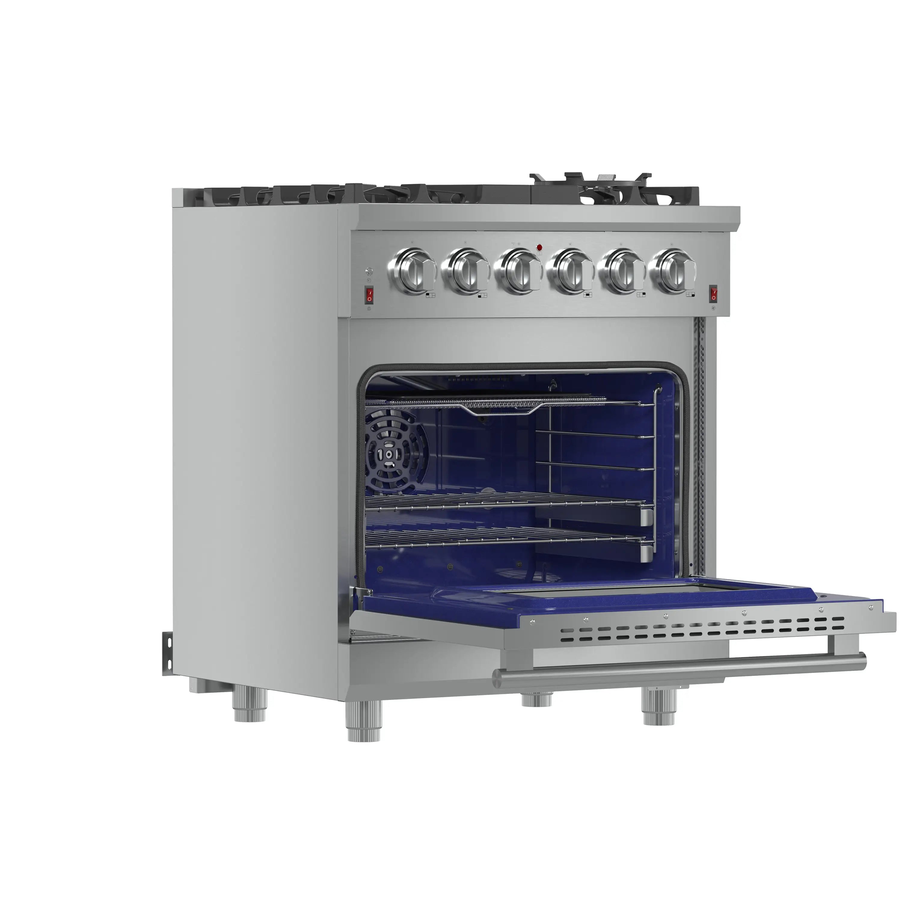 Forno Massimo 30-Inch Gas Range in Stainless Steel (FFSGS6239-30)