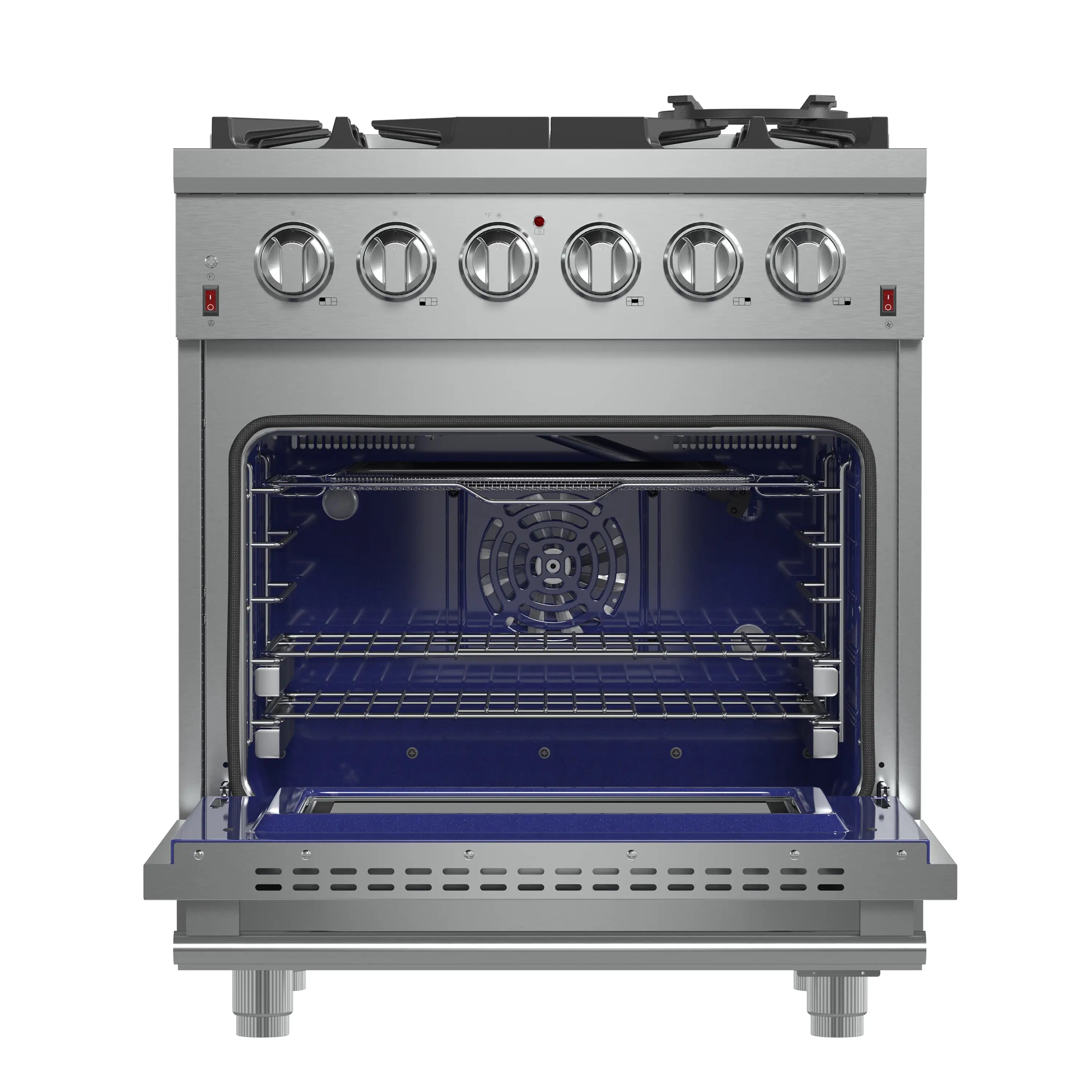 Forno Massimo 30-Inch Gas Range in Stainless Steel (FFSGS6239-30)