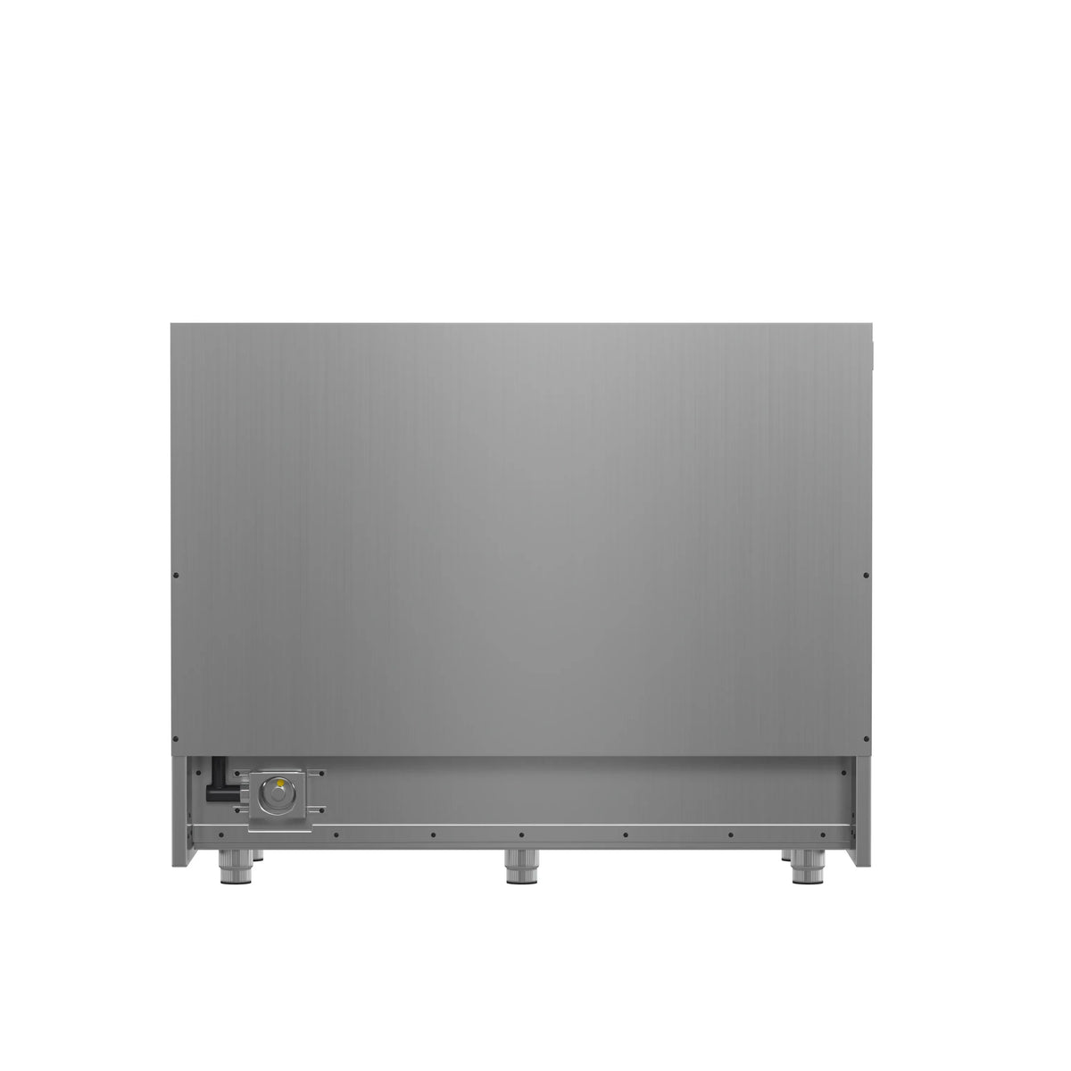 Forno 3-Piece Appliance Package - 48-Inch Gas Range, Pro-Style Refrigerator, and Dishwasher in Stainless Steel