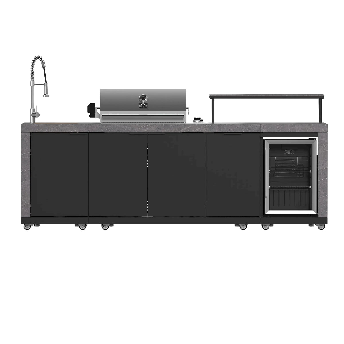 Forno Rimini outdoor kitchen FODKT2544BLK - front